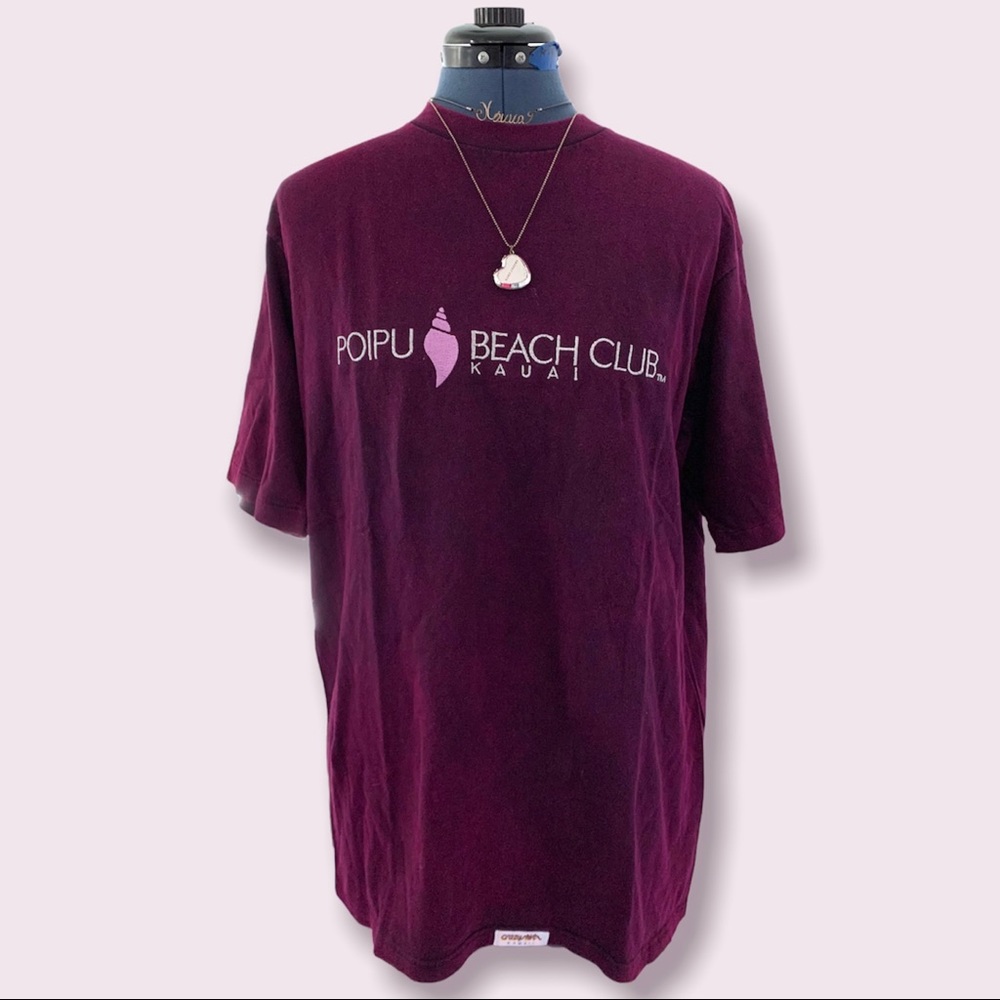 NWT 90s vintage Kauai embroidered tee